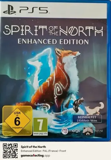 Spirit of the North PlayStation 5, France box front