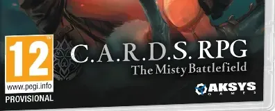 C.A.R.D.S. RPG: The Misty Battlefield, the PEGI square on its front