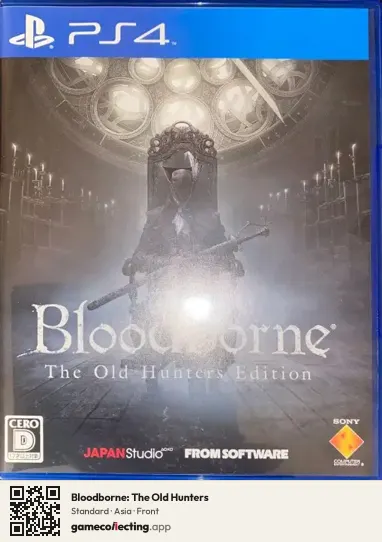 Bloodborne: The Old Hunters PlayStation 4, Asia box front