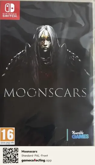 Moonscars Nintendo Switch, PAL box front