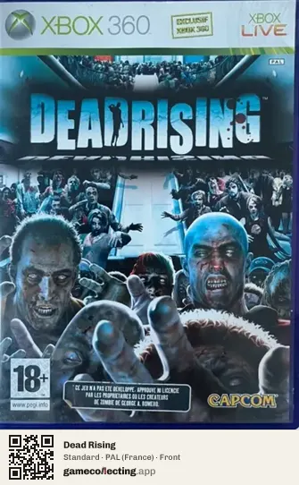 Dead Rising Xbox 360, France box front