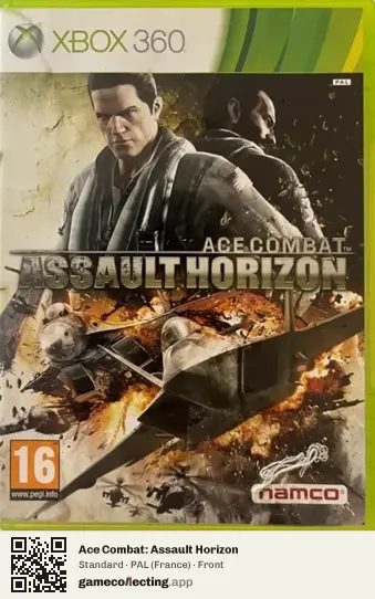 Ace Combat: Assault Horizon Xbox 360, France box front