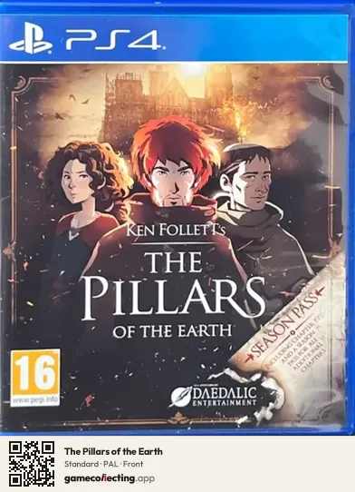 The Pillars of the Earth PlayStation 4, PAL box front