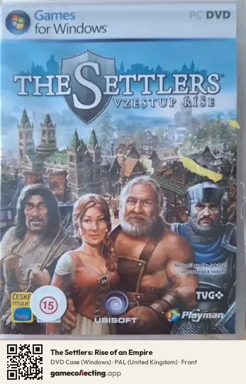 The Settlers: Rise of an Empire Computer, United Kingdom box front
