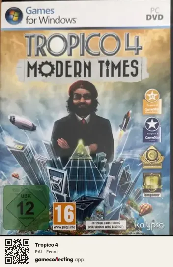 Tropico 4 Computer, PAL box front