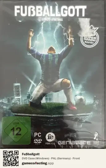 Fußballgott Computer, Germany box front