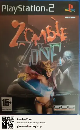 Zombie Zone PlayStation 2, Italy box front