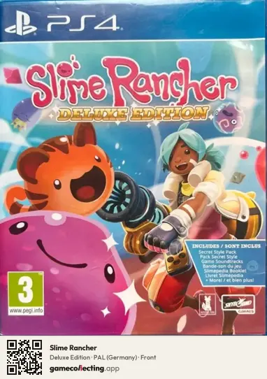 Slime Rancher PlayStation 4, Germany box front