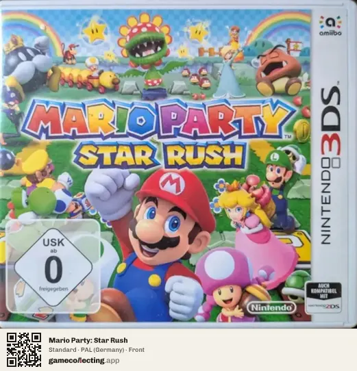 Mario Party: Star Rush Nintendo 3DS, Germany box front