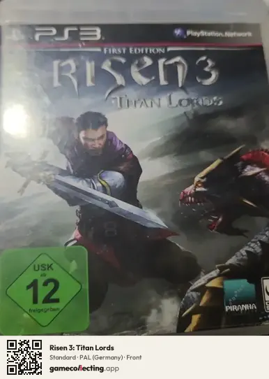Risen 3: Titan Lords PlayStation 3, Germany box front