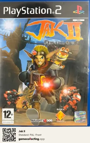 Jak II PlayStation 2, PAL box front