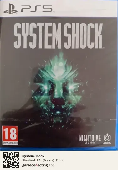 System Shock PlayStation 5, France box front