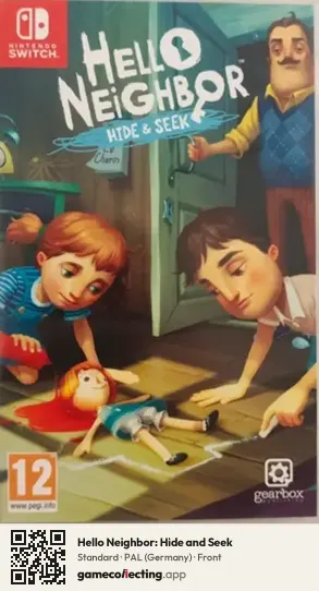 Hello Neighbor: Hide and Seek Nintendo Switch, Germany box front