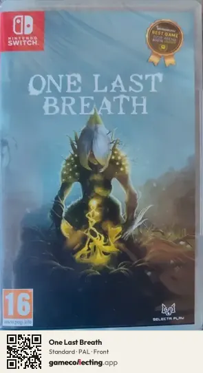 One Last Breath Nintendo Switch, PAL box front