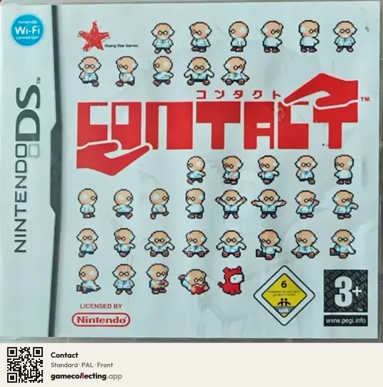 Contact Nintendo DS, PAL box front