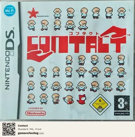 Contact Nintendo DS, PAL box front