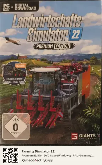 Farming Simulator 22 Computer, Germany box front