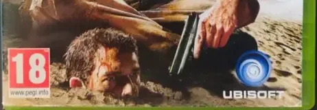 Far Cry 3, the PEGI square on its front
