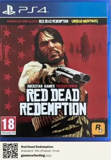 Red Dead Redemption PlayStation 4, Poland box front