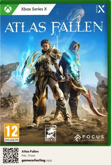 Atlas Fallen Xbox Series X, PAL box front
