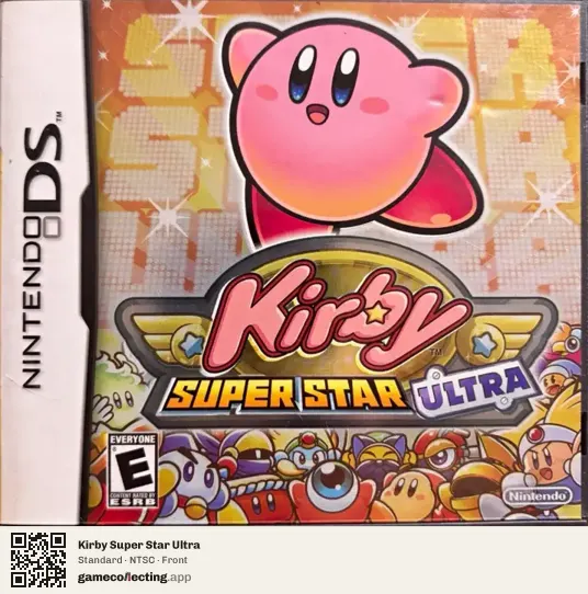 Kirby Super Star Ultra Nintendo DS, NTSC box front