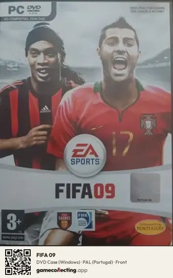 FIFA 09 Computer, Portugal box front