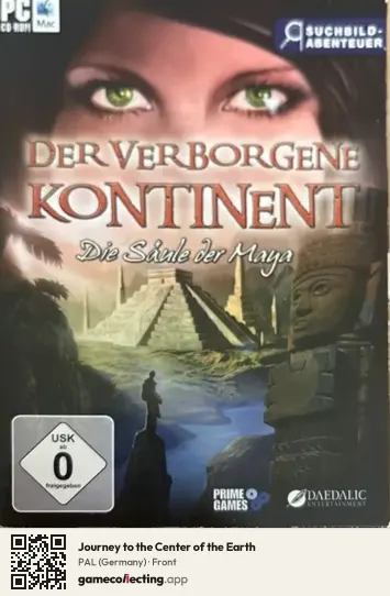 Journey to the Center of the Earth Computer, Germany box front
