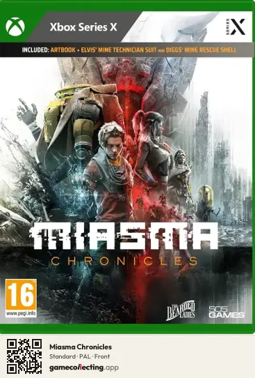 Miasma Chronicles Xbox Series X, PAL box front