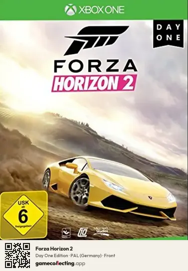 Forza Horizon 2 Xbox One, Germany box front