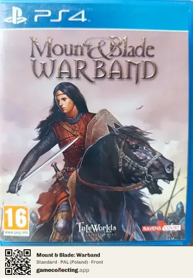 Mount & Blade: Warband PlayStation 4, Poland box front