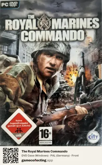 The Royal Marines Commando Computer, Germany box front