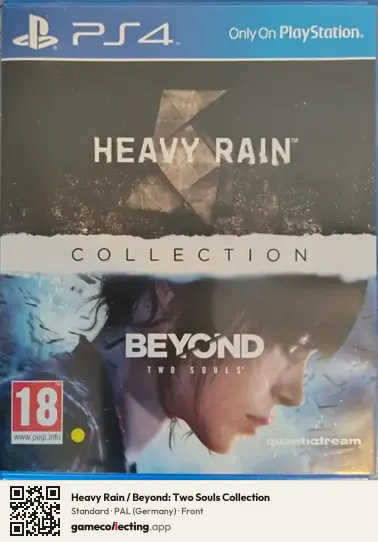 Heavy Rain / Beyond: Two Souls Collection PlayStation 4, Germany box front