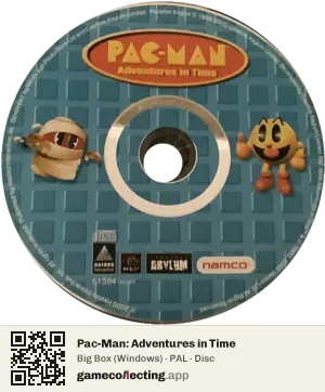 Pac-Man: Adventures in Time Computer, PAL disc