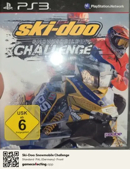 Ski-Doo: Snowmobile Challenge PlayStation 3, Germany box front