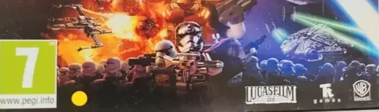 LEGO Star Wars: The Force Awakens, the PEGI square on its front