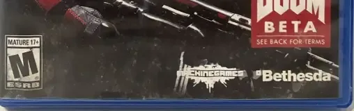 Wolfenstein: The New Order, the ESRB box on its front