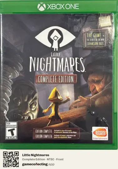 Little Nightmares Xbox One, NTSC box front