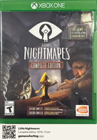 Little Nightmares Xbox One, NTSC box front