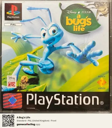 A Bug's Life PlayStation, United Kingdom box front