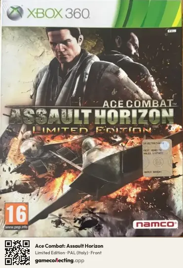 Ace Combat: Assault Horizon Xbox 360, Italy box front