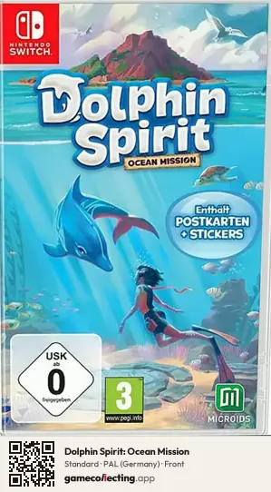 Dolphin Spirit: Ocean Mission Nintendo Switch, Germany box front