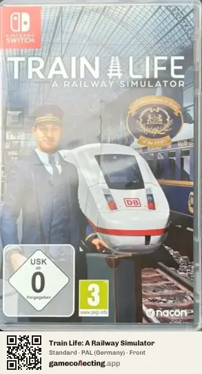 Train Life: A Railway Simulator Nintendo Switch, Germany box front