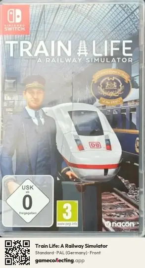 Train Life: A Railway Simulator Nintendo Switch, Germany box front