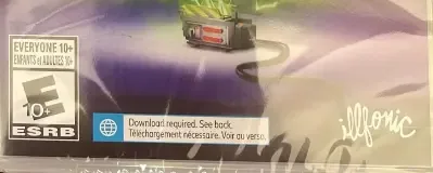 Ghostbusters: Spirits Unleashed, the ESRB box on its front