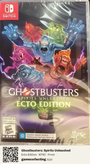 Ghostbusters: Spirits Unleashed Nintendo Switch, NTSC box front