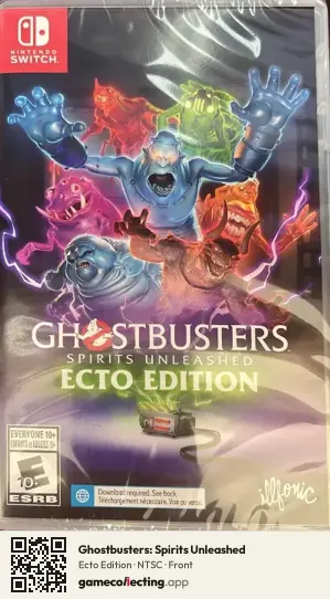 Ghostbusters: Spirits Unleashed Nintendo Switch, NTSC box front