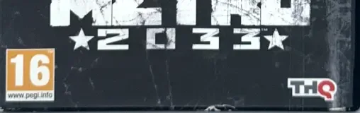 Metro 2033, the PEGI square on its front