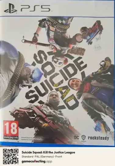 Suicide Squad: Kill the Justice League PlayStation 5, Germany box front