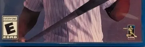 MLB The Show 19, the ESRB box on its front