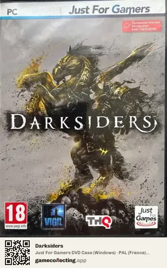 Darksiders Computer, France box front
